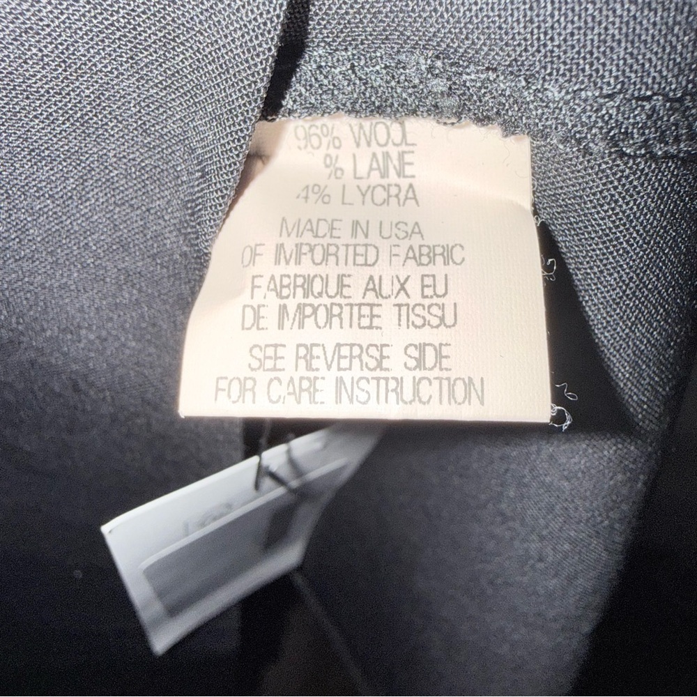 Theory Black Shift Knee Length Wool Dress size 4 - Picture 4 of 5